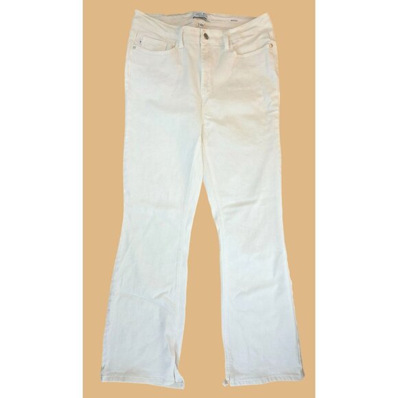 Judy Blue Denim - Judy Blue Womens White Bootcut Jeans Size 15/32 C(33x30)